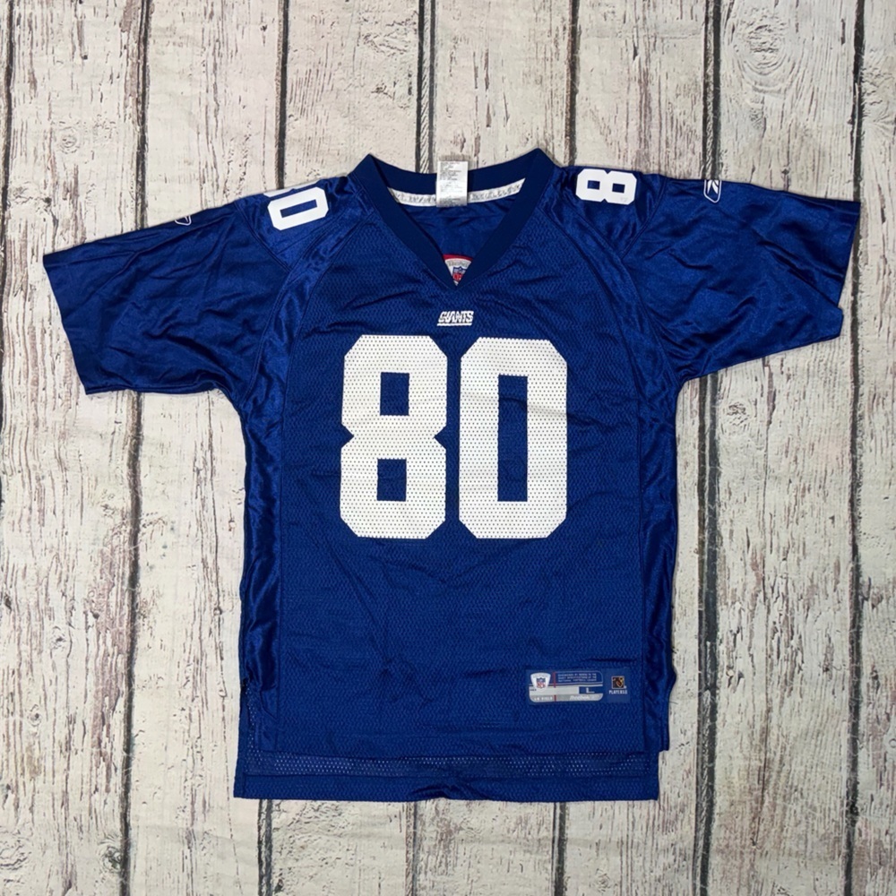 Jeremy Shockey New York Giants Reebok NFL Football Boys Kids Youth Jersey